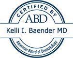 Kelly I. Beander MD Certified by ABD American Board of Dermatology