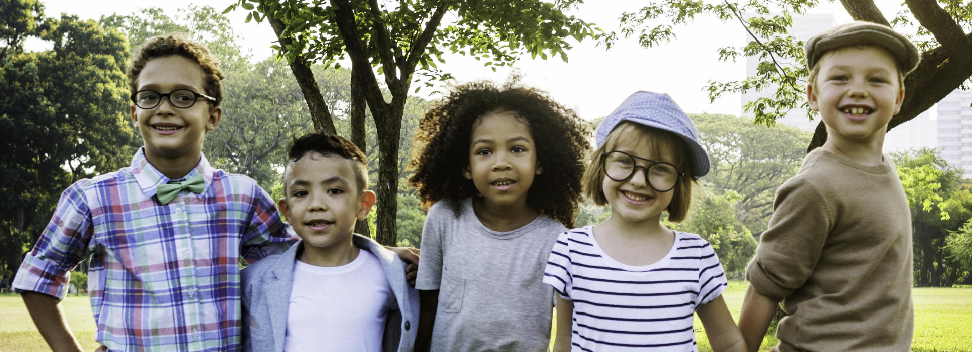 happy, smiling kids