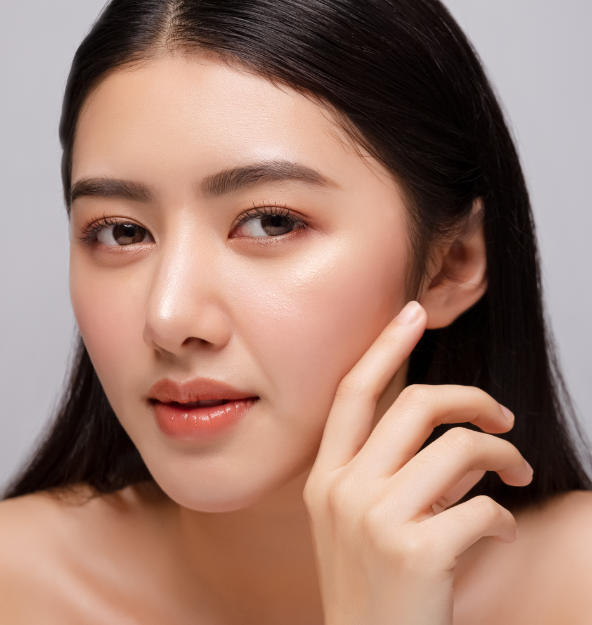 young, beautiful woman