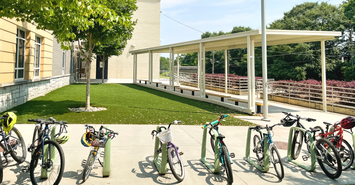 Olansky Dermatology & Aesthetics and Partners Donate Shade Structure to Atlanta’s Mary Lin Elementary School