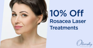 10% off rosacea laser treatments