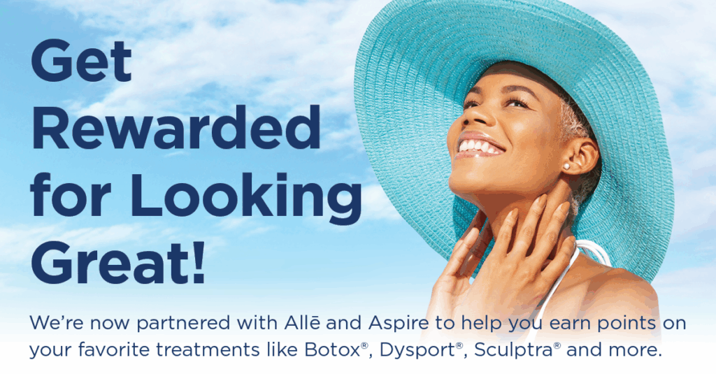 Olansky is proud to partner with Alle and Aspire for aesthetics rewards. Book your appointment today.