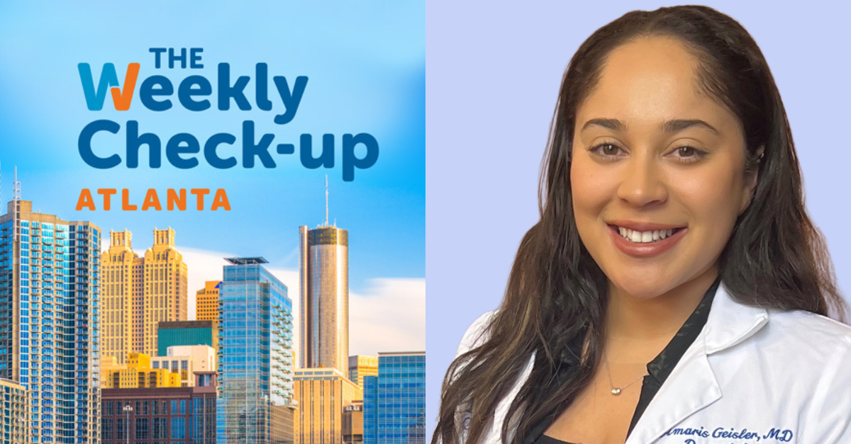 Dr. Amaris Geisler Joins WSB Radio’s “The Weekly Check-Up” to Discuss Skin Health, Diversity, and Often-Overlooked Conditions